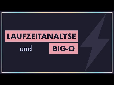 Laufzeitanalyse & Big-O | EINFACH & VISUELL in 8 Minuten erklärt | Algorithmen und Datenstrukturen