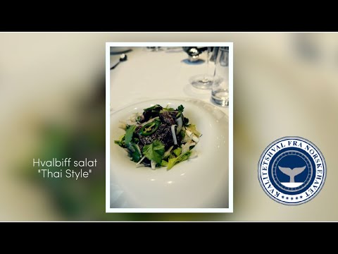 Steg for steg: Hvalbiff salat "Thai Style"