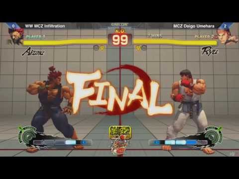 FINALS - SF 25th Anniversary Tournament: Daigo Umehara (Ryu) vs Infiltration