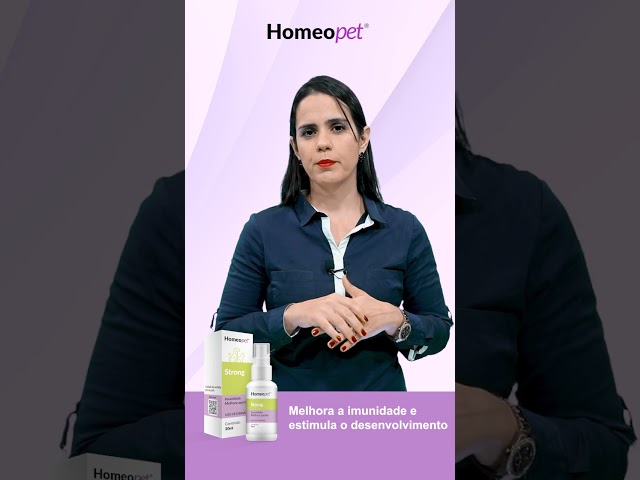 Vídeo sobre o produto Strong - Homeopet - 30ml