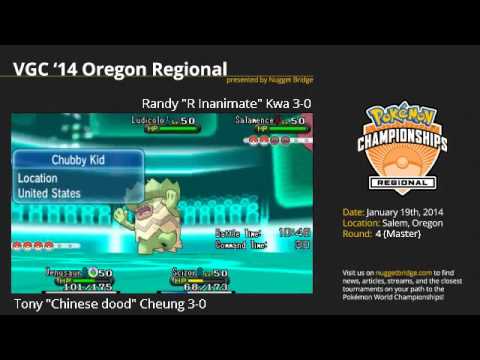 VGC '14 Oregon Regional: Tony C. (Chinese Dood) vs Randy K. (R Inanimate)