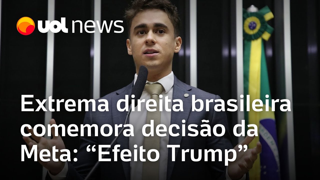 Extrema direita brasileira comemora fim da checagem de fatos da Meta: 'Efeito Trump é real'