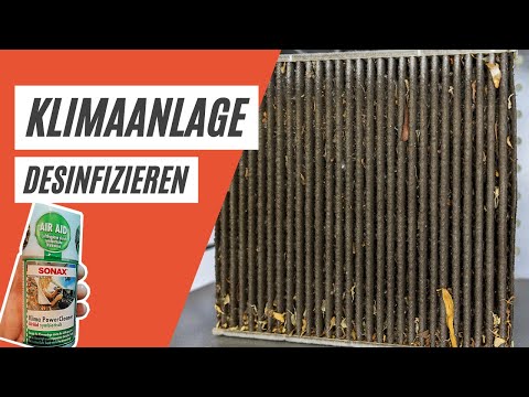 Pollenfilter tauschen und Klimaanlage desinfizieren  | Mercedes A Klasse | Hyundai | Toyota