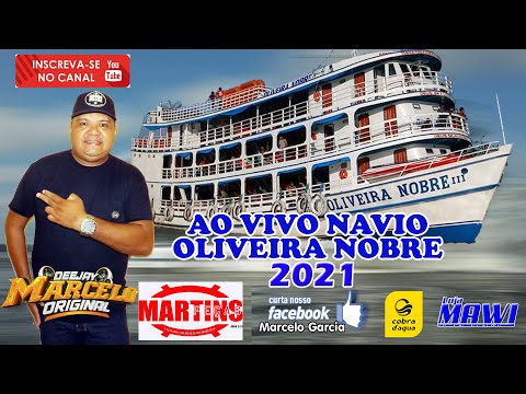 DJ MARCELO ORIGINAL AO VIVO NO NAVIO OLIVEIRA NOBRE 2021