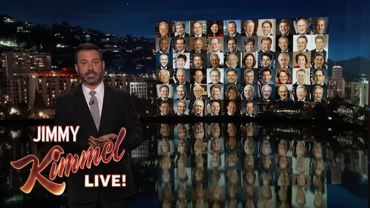 Jimmy Kimmel on Mass Shooting in Las Vegas - YouTube