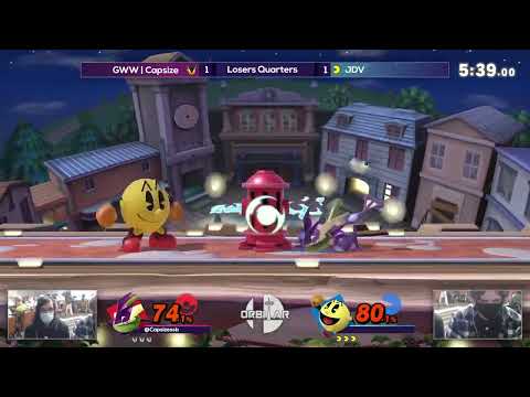 JDV (Pac-Man) vs Capsize (Greninja) - Orbitar 95 - Losers Quarters