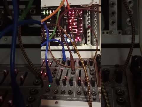 Eurorack Modular Synth Sound Exploration Session on 2-15-2023 #logic #modulation