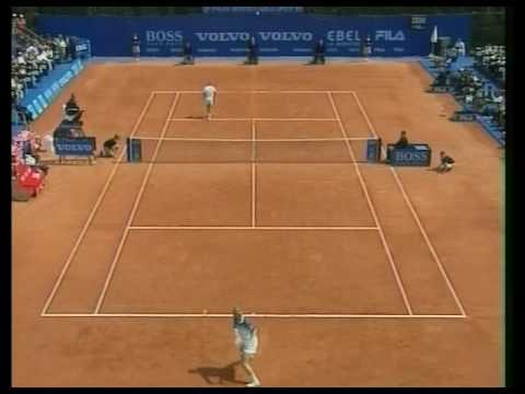Boris Becker wird von Thomas Muster verarscht (Monte Carlo 1995)