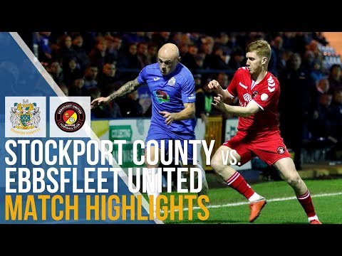 Stockport County Vs Ebbsfleet United - Match Highlights - 23.11.2019
