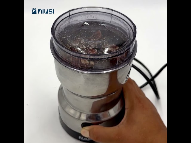 Vídeo relacionado con Aigostar Molinillo Cafe Electrico con Cuchillas Acero Inoxidable - 60g 200W Molinillo de Cafe, Cepillo de Limpieza Incluido, Libre de BPA, Para Moler Granos de Café, Especias & Semillas