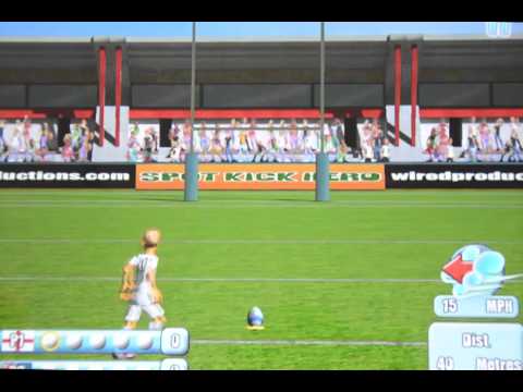 Spot Kick Hero Rugby IOS