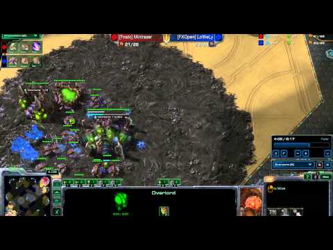 [Fnatic] Miniraser  vs  [FXOpen] LoWeLy - ZvZ - Starcraft 2