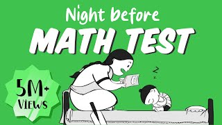 Night Before Math Test - Animated Short Film (Paid