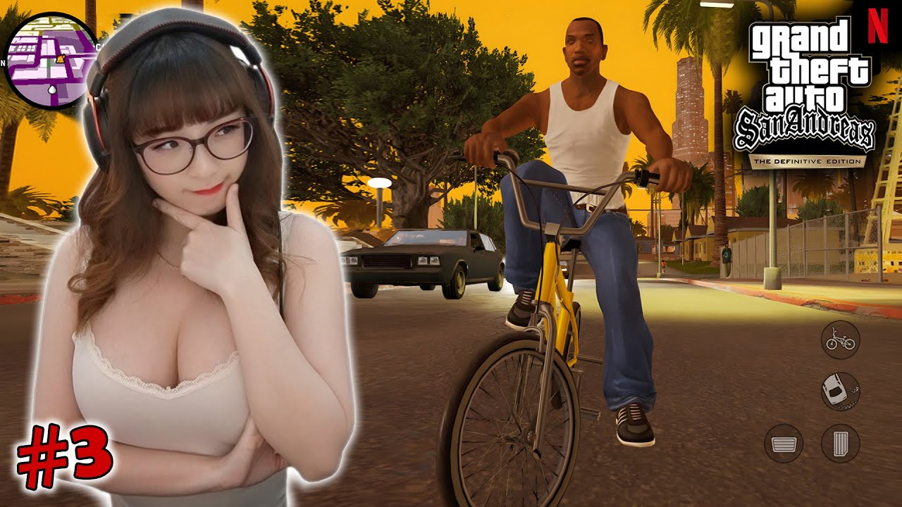 MAMA KOK GTA NETFLIX NYA MAKIN SULIT! NAMATIN GTA San Andreas Definitive Edition di Handphone #3