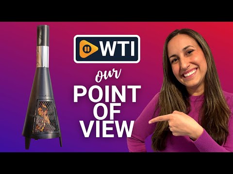 Chiminea Outdoor Fireplace - WTI product video review