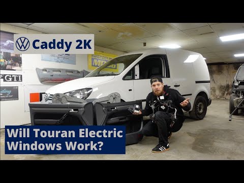 VW Caddy 2K Build Series - Fitting Touran Electric Windows - Episode 10