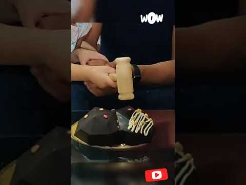 Pinata cake design, Pinata cake with hammer, Chocolate pinata cake, Heart shaped pinata cake