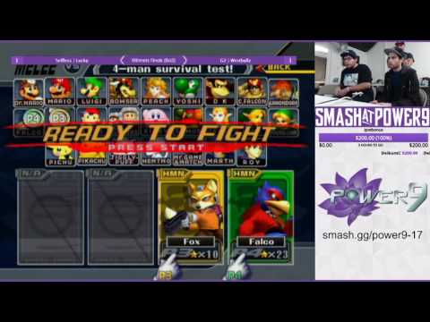 S@P9 #17 G2 | Westballz (Falco) VS Selfless | Lucky (Fox) SSBM Winners Finals