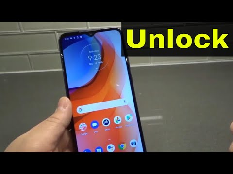 How To Unlock Moto G Play-Tutorial