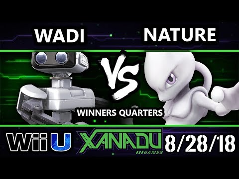 S@X 265 Smash 4 -  WaDi (Rob) Vs.  Nature (Mewtwo) Wii U Winners Quarters