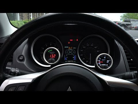 AutoMeter Garage Extra - Project Evo Wideband Air/Fuel Gauge Install