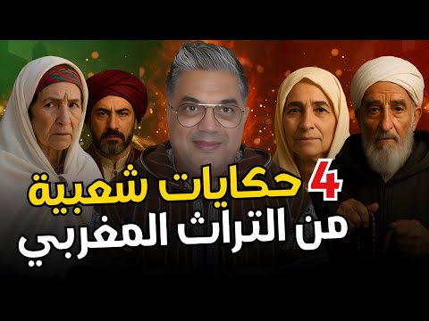 اربعة حكايات من التراث الشعبي المغربي متعة  وراحة نفسية