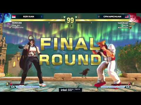 Xian (Seth) vs Chuan (Guile) Intel World Open - Regional Finals Losers Final - Street Fighter V -