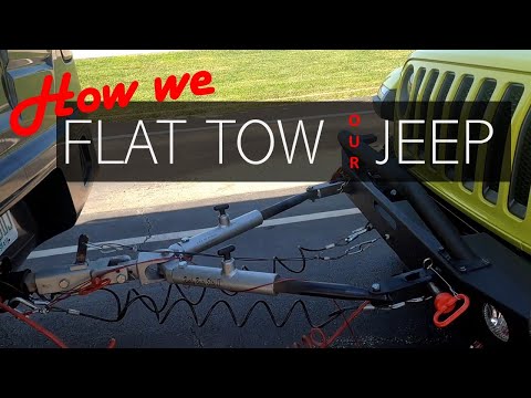 Flat towing our Jeep, How We do it as Fulltime RV'rs!