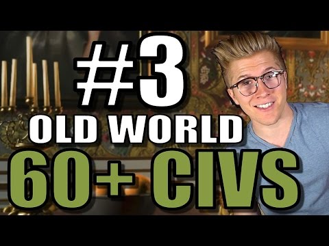 Civilization 5: 60+ Civ OLD WORLD Brave New World Gameplay [Civ 5 AI Only Mods] - Part 3
