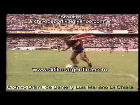 DiFilm - Boca Juniors vs Huracan 1 a 1 (1991)