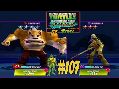 Tortugas Ninja Leyendas "Cap. 107 - Dogpound (3 *** plata) y Donatello (3 *** bronce)" Tony