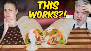 Buffalo + Ranch?! Brits Try This American Wrap… It Makes NO Sense