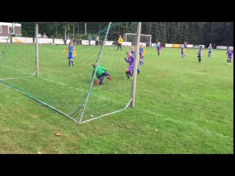 Knegselse Boys JO9-2G - RKVVO JO9-6 (17-09-2016)