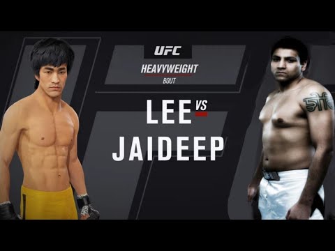 UFC4 | Bruce Lee vs Singh Jaideep (EA Sports UFC 4)