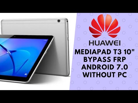 Huawei MediaPad T3 10" AGS-L09 FRP Bypass | Google Account Reset Done_ 1000%