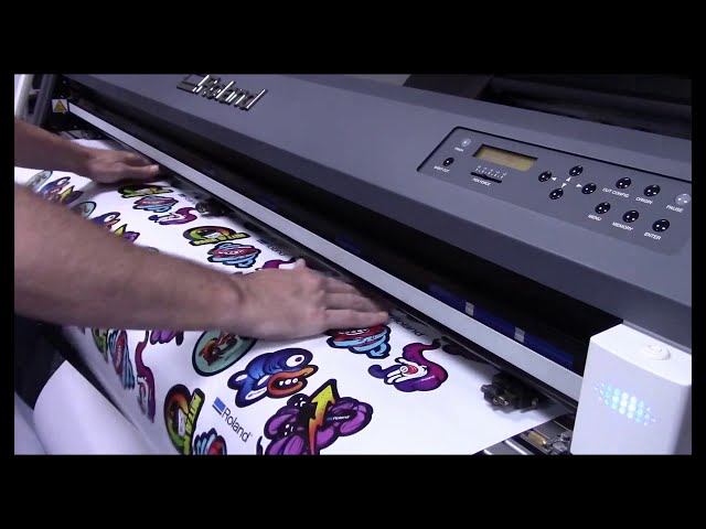 Sticker Cutting Plotter - GR 640 Roland Sticker Cutting Plotter Machine ...