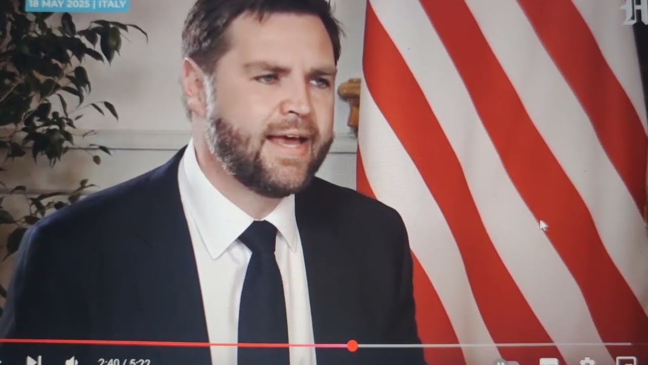 Na kameře: J.D.Vance zostuzuje šéfku EU přímo tváří v tvář kvůli vražení dýky do zad USA ve věci...