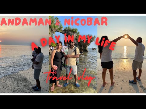 Finally!Andaman Nicobar Pahunch gaye !1st trip with Pavika #trending  #AndamanIslands #PortBlair
