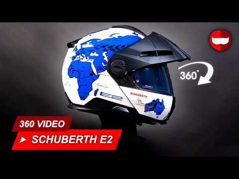 Schuberth E2 Atlas White Blue - Showcase