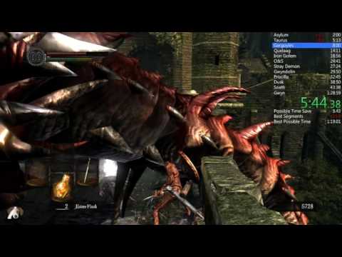 Dark Souls All Bosses in 1:17:44 IGT