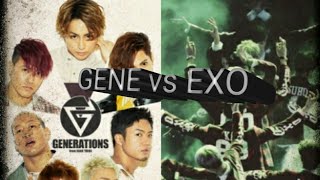 Generations from exile tribe vs EXO!