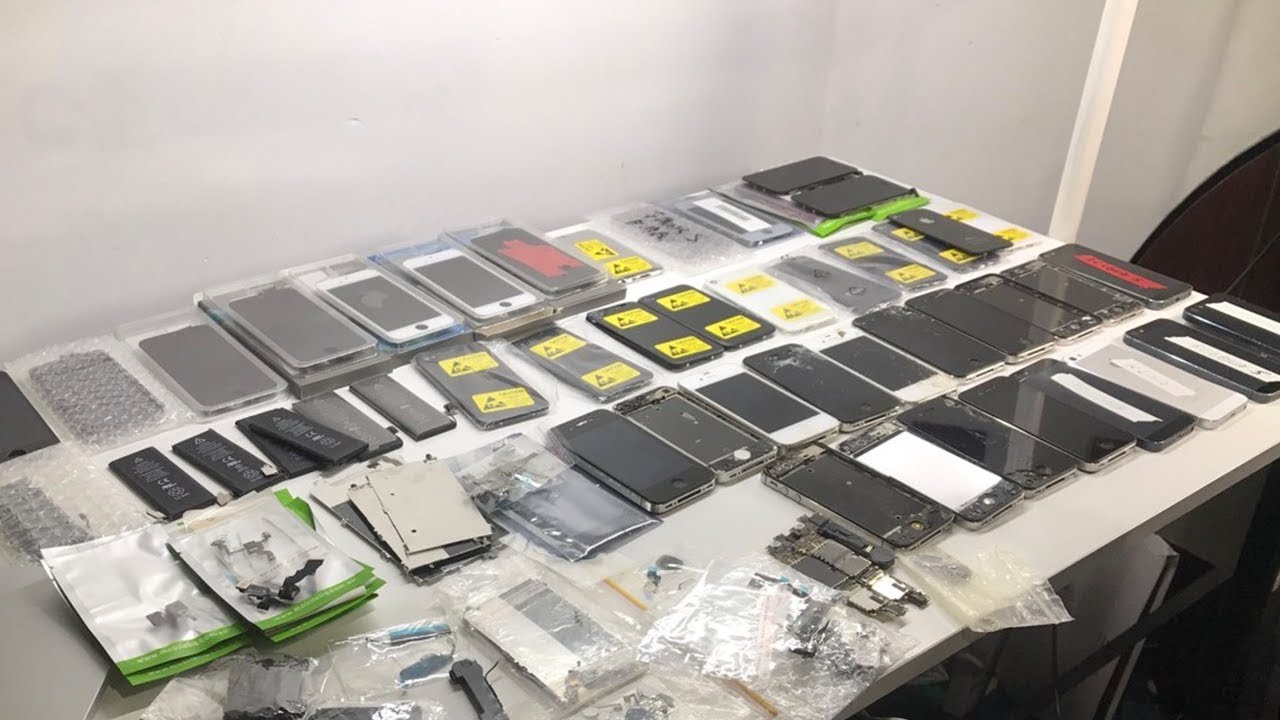 Huge Lot of iPhones & iPhone Parts for $80