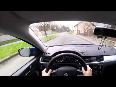 GoPro HD: POV Driving Škoda Rapid Spaceback 2015