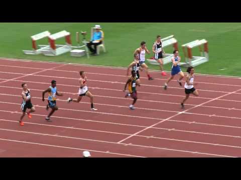 100M H3 14M Travis Iles 11.54 Qld School State Championships 2015