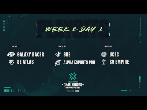 (EN) 2021 VCT Stage 3 - Challengers PH - Week 2 Main Event - Day 1