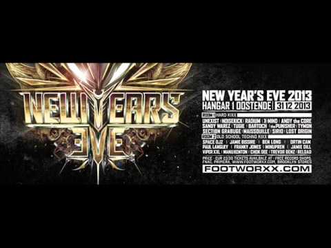 JAMIE DILL VS TREVOR BENZ - LIVE @ FOOTWORXX - (NEW YEARS EVE 2013,HANGAR 1,OOSTENDE,BELGIUM)