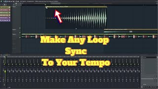 SYNC ANY LOOP TO TEMPO