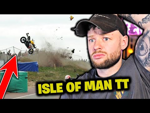 ISLE OF MAN TT CRASHES REACTION...