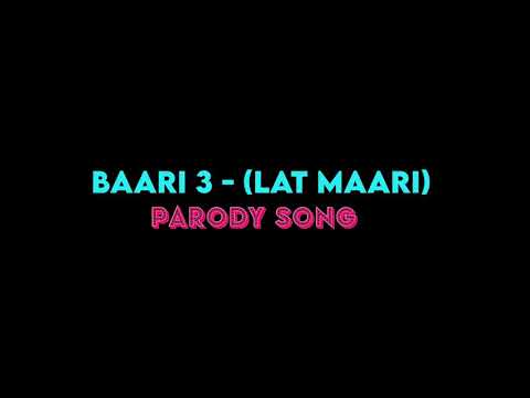 Baari 3 Bilal Saeed Fight Parody Song By Saleem Rafique.