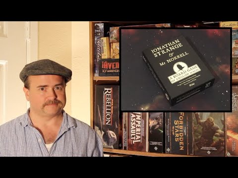 The Discriminating Gamer: Jonathan Strange & Mr. Norrell: A Board Game of English Magic